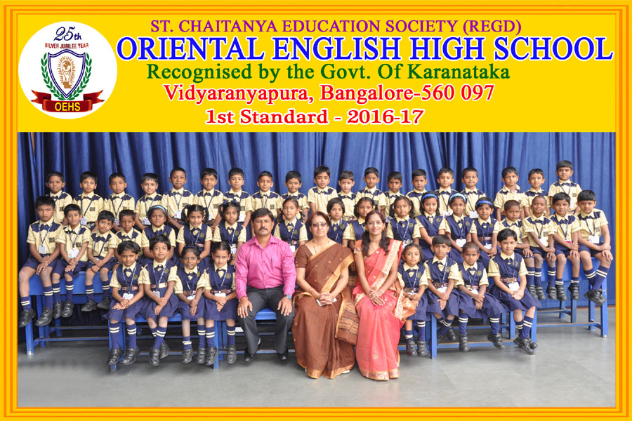 Oriental School 1st STD